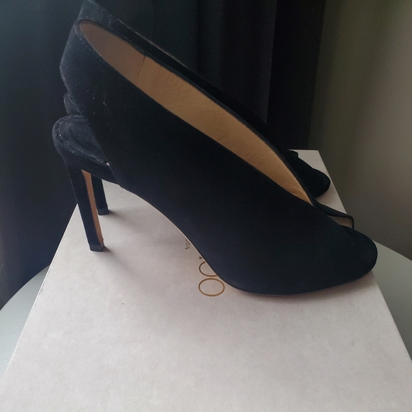 JIMMY CHOO SHAR 85 SUEDE  HEELSSIZE 36 - Picture 2 of 3